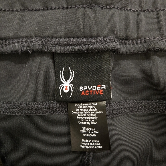 NEW Spyder Active Mens Black Athletic Pants Size XXL - Picture 14 of 15